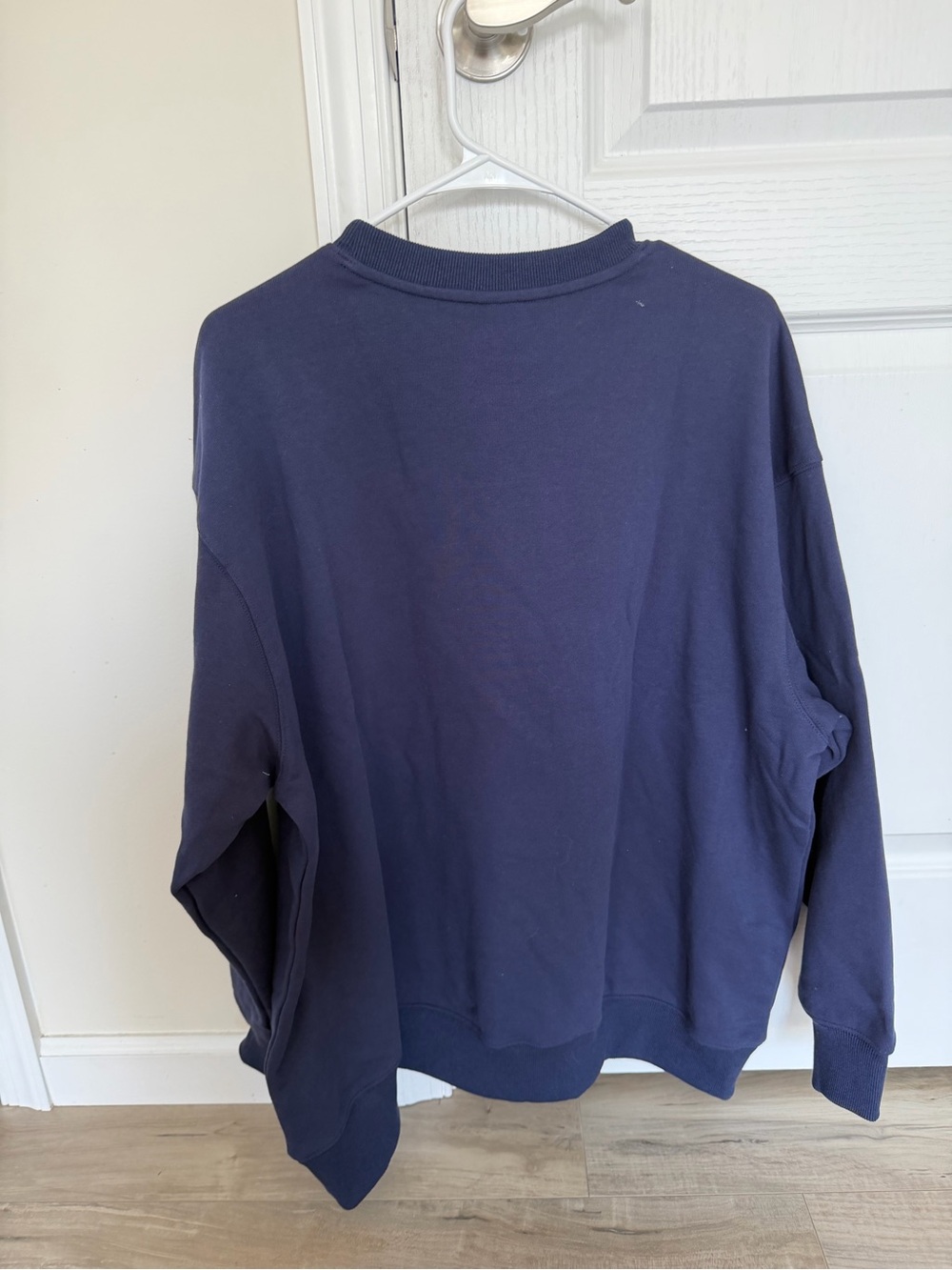Altar'd State Navy Crewneck Sweatshirt with Cream USA embroidery - Picture 4 of 5